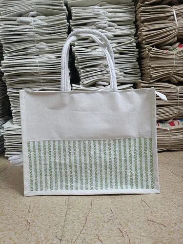 Plain Jute Side Bag