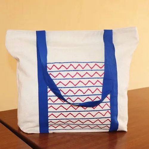 Best Quality Woven Stylish Hand Bags, Material: Cotton Canvas