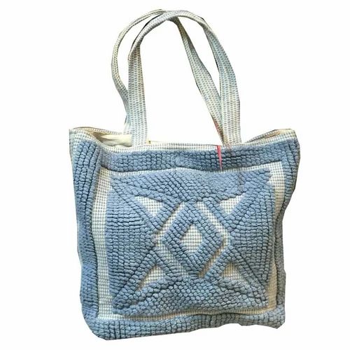 Handled Loop Cotton Hand Bags, Size/Dimension: Medium