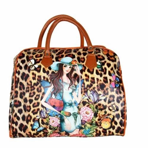 PU Digital Printed Handheld Bag, Number of Pieces: 1, Handbag