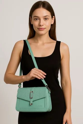 Pu Leather Ladies Flap Bag