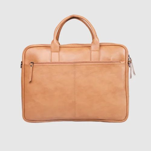Camel Vegan Leather Tasta YOUNGPRO Satchel, Number Of Compartments: 3