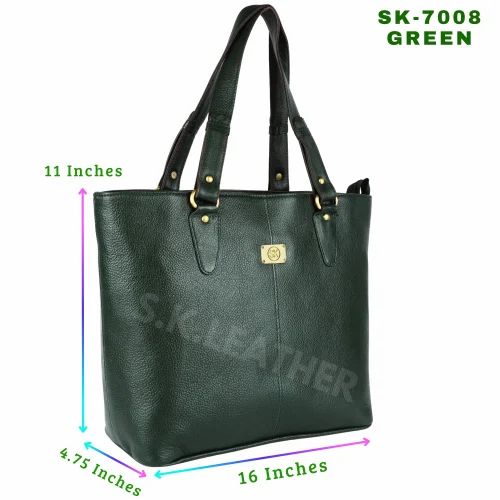Tote Bag S.k.leather Ladies Shoulder Handbag