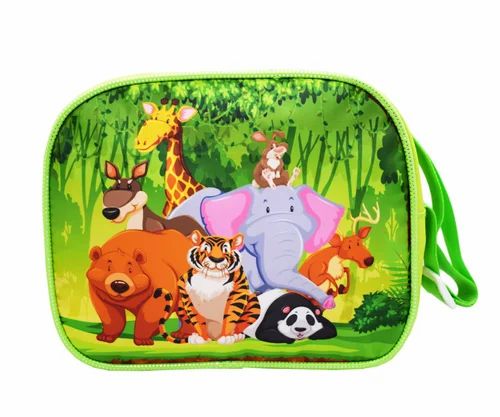 Tetron Asera Jungle Theme Kids Sling Bag for Birthday Return Gifts