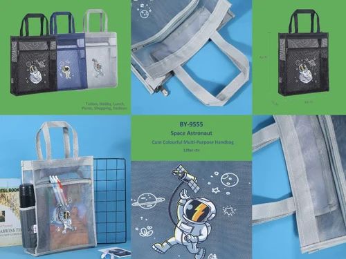 BY-9555 Space Astronaut Cute colourful Children Multipurpose HandBag