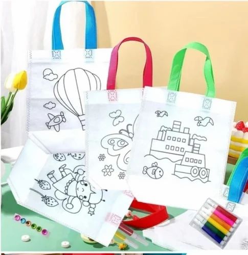 Kids Polyester Hand Bag