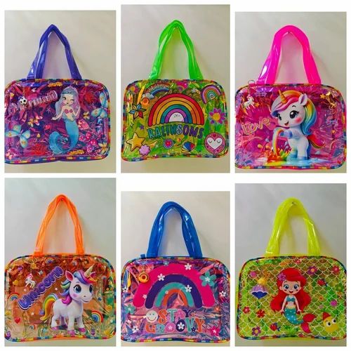 Polyurethane Kids Plastic Hand Bag