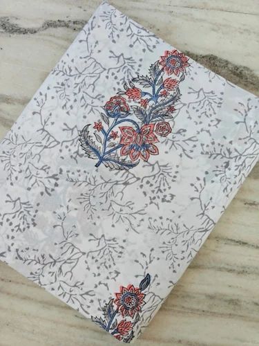 Cotton Handblock Printed Suit Fabric