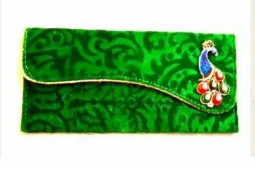 Designer Velvet Clutch