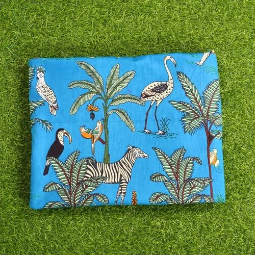Digital Prints Animal Printed Cotton Fabric