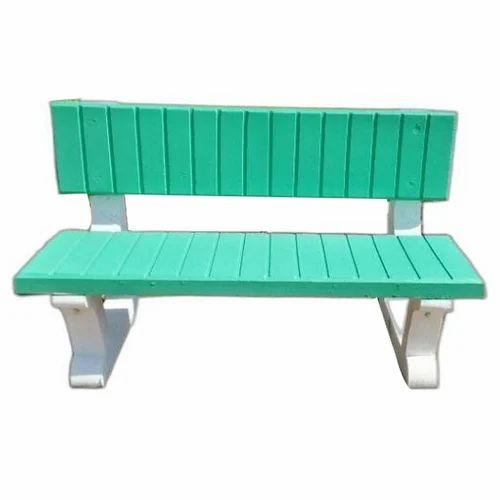Green 3 Seater RCC Garden Bench