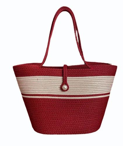 Cotton Rope Shoulder Bags, Size/Dimension: Customizable