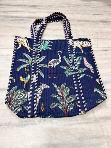 Quilted Fabric Handbag