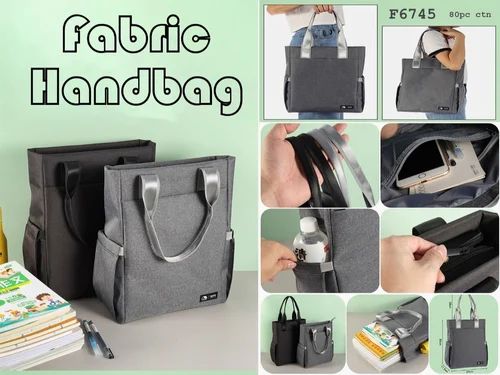 Multicolor Handbag (Fabric), For Anything
