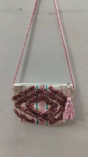 Handloom Shoulder Bag, Material: Cotton