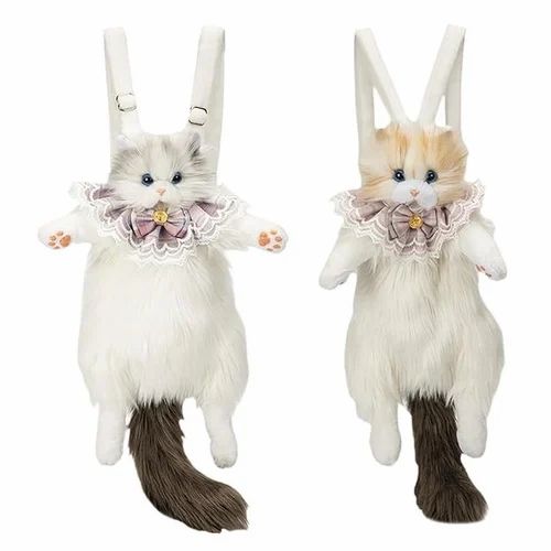 Ragdoll Cat Fur Bag, Material: Polyester