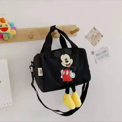 Hemico Cartoon Sling Bag with a Cute Mickey Mouse Pattern Bag Diagonal Shoulder Bag Girls Bag