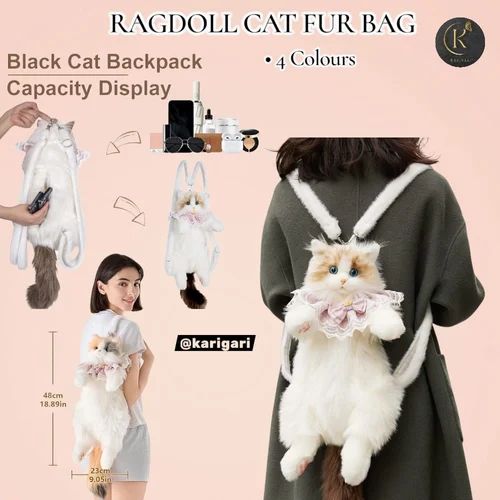 RAGDOLL FUR CAT BAG