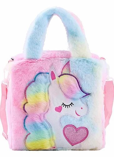 Kids Fur Hand Bag