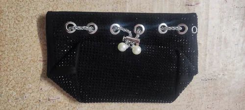 Ladies Black Casual Handbag