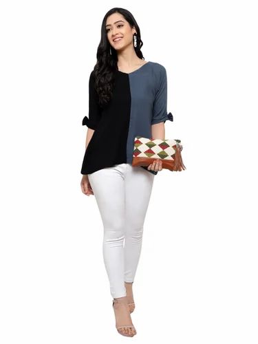 Spice Art SA - 424A Womens Printed Durrie with PU Zipper Clutch & Cosmetic Pouch, Size: 10 X 0.5 X 6.8 Inch