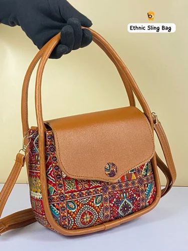 Beautiful Traditional Handbags with Long Belt