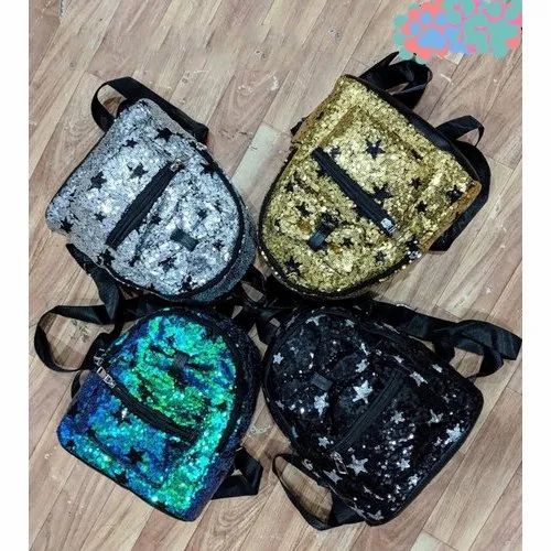 Fabric Kids Designer Sequence Bags