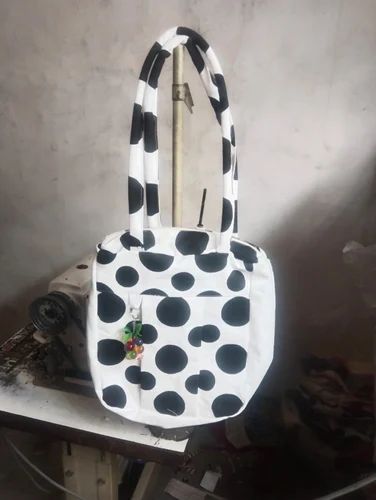 Polka Black Dot Shoulder Bag