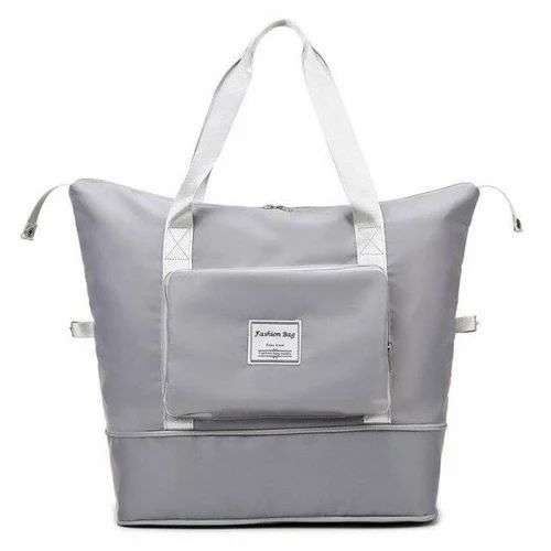 Nylon Plain Ladies Handbag