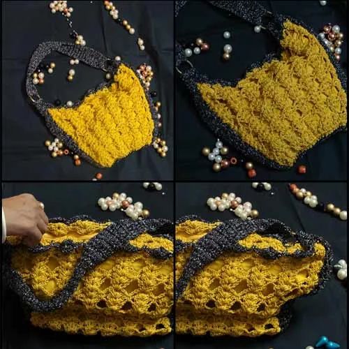 Designer Knotted Bag