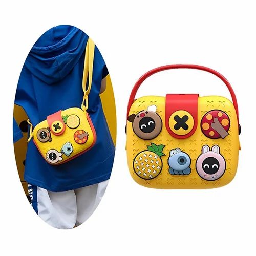 Cartoon Soft Silicone Sling Bag for Girls Cute Crossbody Shoulder Bag TM0159