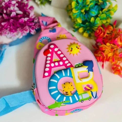 Crossbody Mini Cartoon 5D Sling Bag for kids AM0626, PU Leather