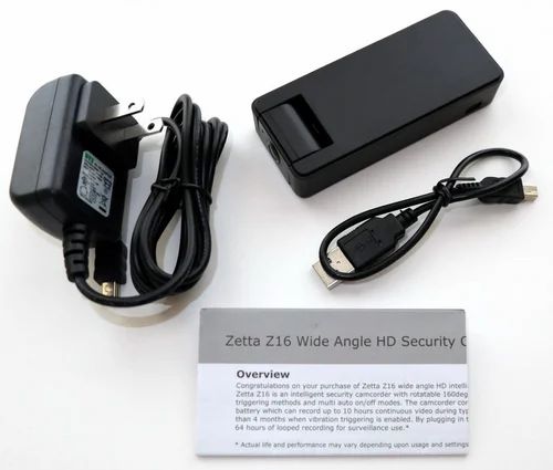 ZETTA Z16 HD SECURITY CAMERA, Day & Night Vision