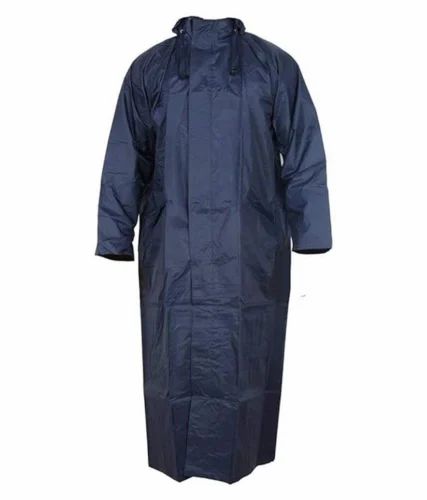 Black Waterproof Rain Jacket, Size: XL