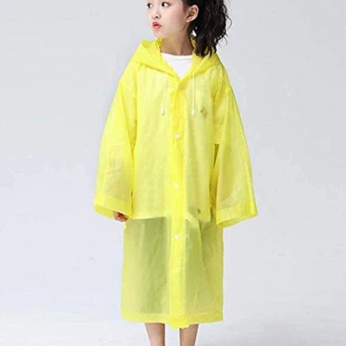 Unisex Kids Pvc Raincoats