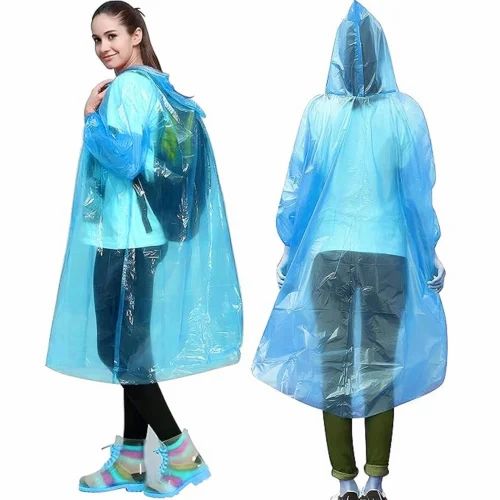 Unisex Reusable Rain Poncho