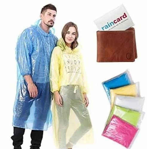 Unisex XL Pocket Rain Card