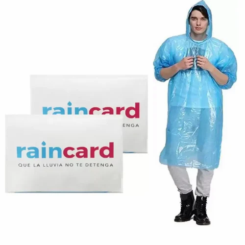 Unisex XL Rain Card