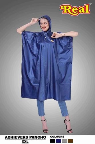 Achievers Unisex PVC Rain Poncho