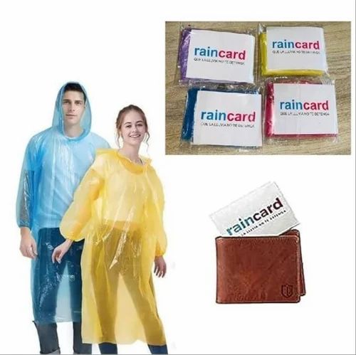 Unisex L Pocket Rain Card