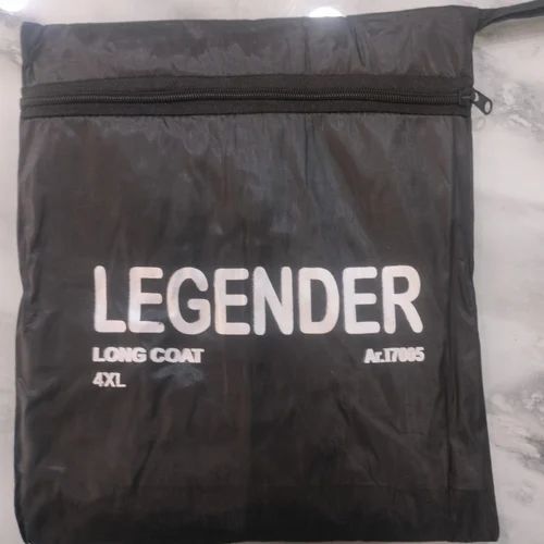 Legender Long Rain Coat, POLYESTER PVC