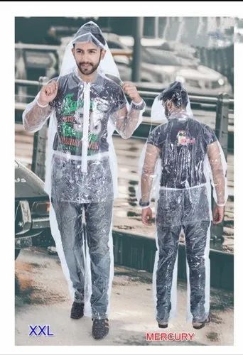 Natural Enterprises Plain XL Men Pvc Raincoat