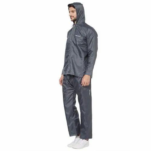 Raincoat 2 Pc Rain Suit Jacket Pant, Size: Free Size