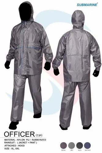Mens Nylon Raincoat, Polyester