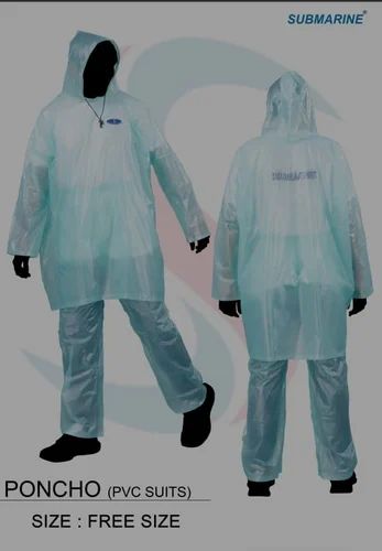 Unisex Raincoat Plastic Raincoat, PVC