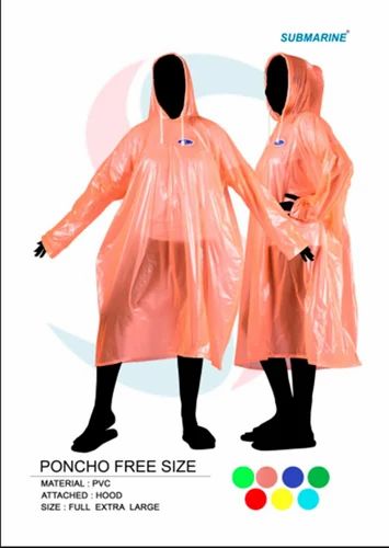 Pvc Poncho Raincoat