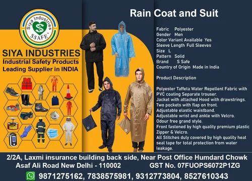 Unisex Duckback Rain Poncho