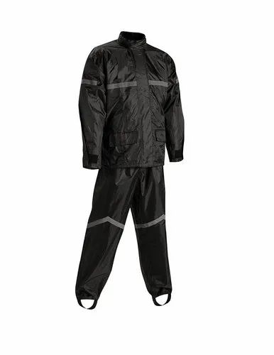 Nylon Full Sleeves Rain Coat, Polyster