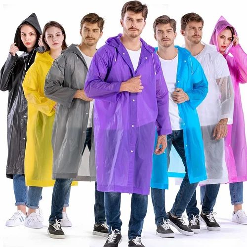Unisex XL Rain Coat ., Polyester