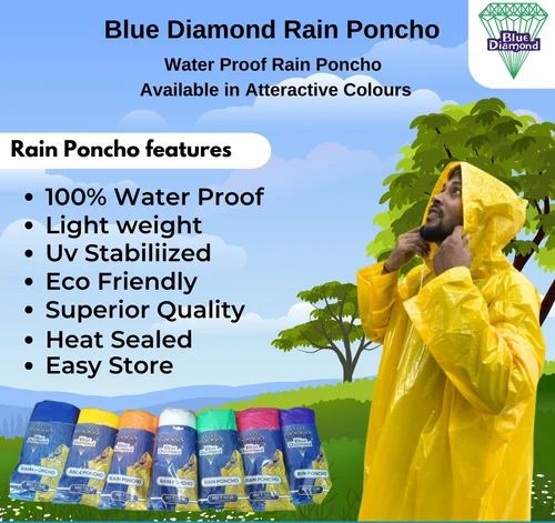 Disposable Rain Poncho
